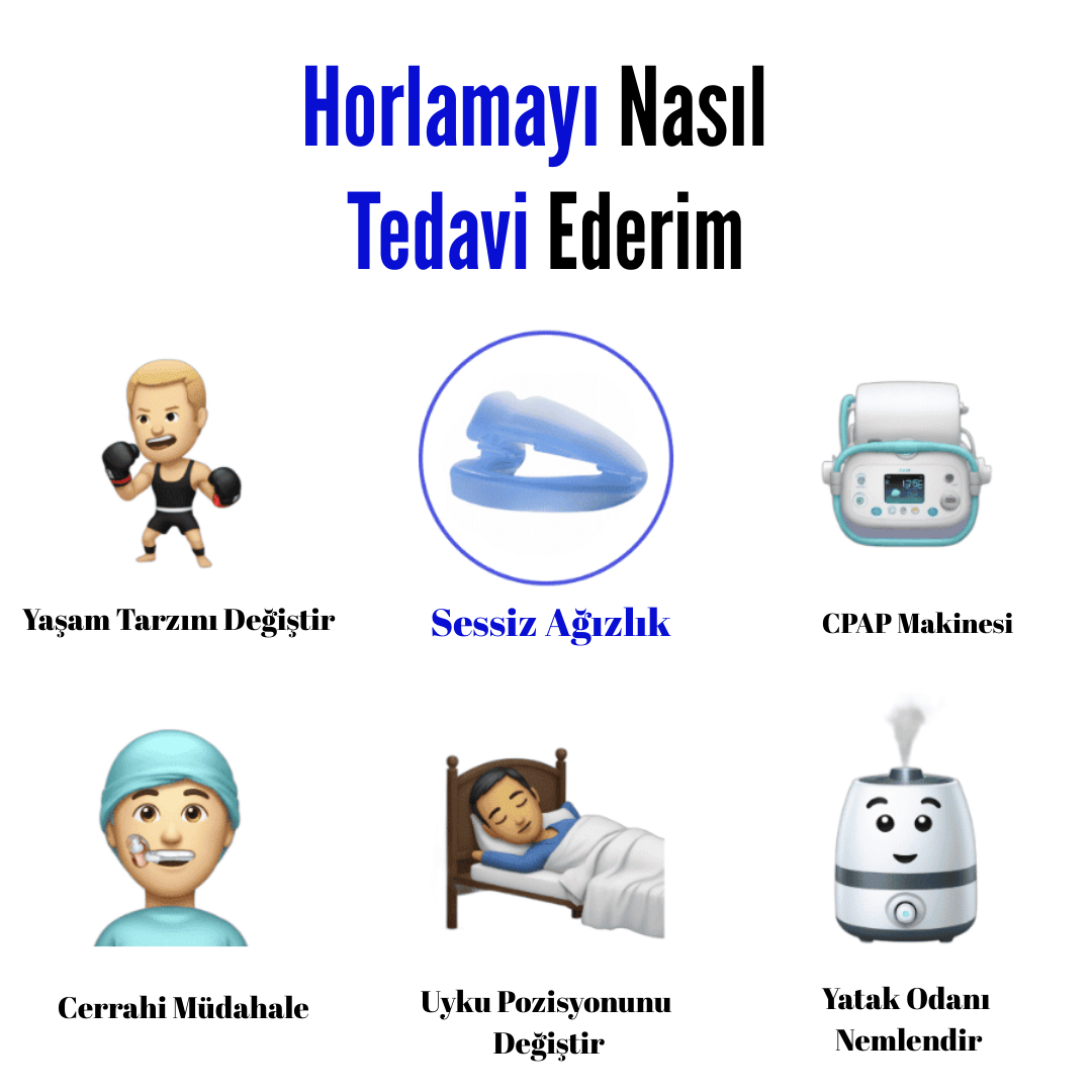 Horlama Önleyici Ağızlık Tek Ebat